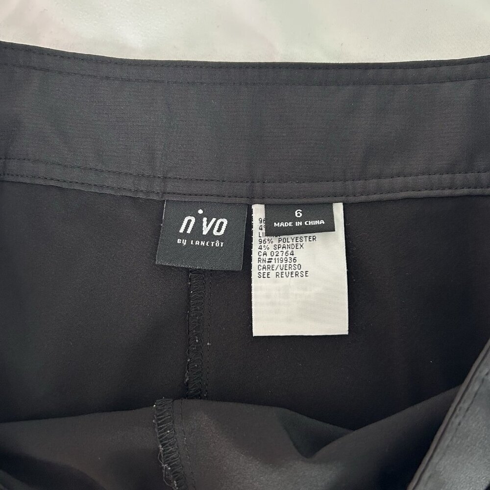 NIVO‎ Womens 6 Golf Tennis Pickleball Skirt Skort Black White Pockets Outdoor - Picture 3 of 9